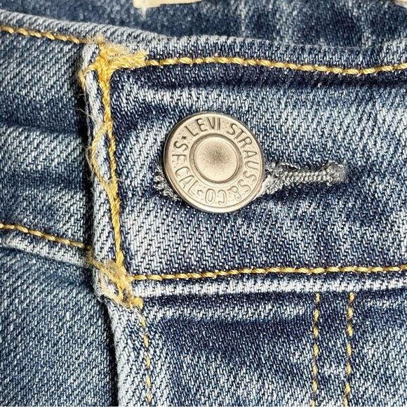 NWT Levi’s Ribcage Straight Jeans Size 29 | 8 in Summer Slide Ankle Medium Wash - Picture 10 of 16